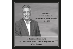 Trauer um Julio Martinez de Uña