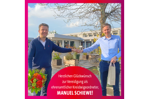 Manuel Schiewe neuer Kreisbeigeordneter