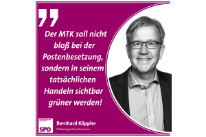 Mehr sichtbares Grün für das Kreishaus